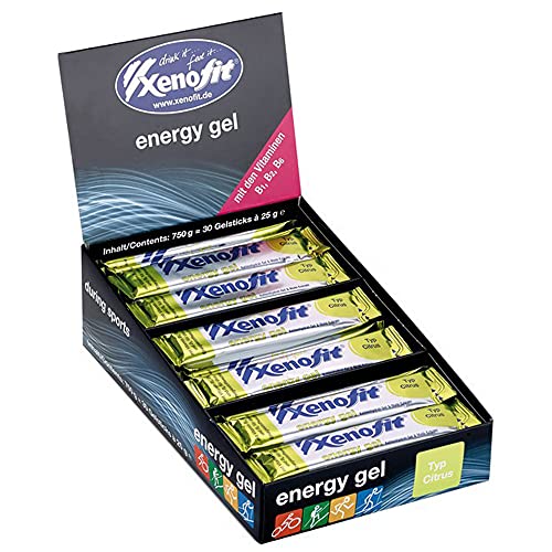 Xenofit Energy Gel Box 30x25g Citrus von Xenofit