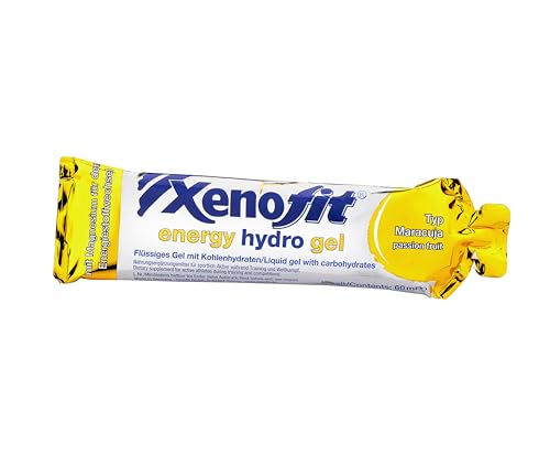 Xenofit Maracuja, 21 Beutel zu je 60 ml, Energy Hydro Gel von Xenofit