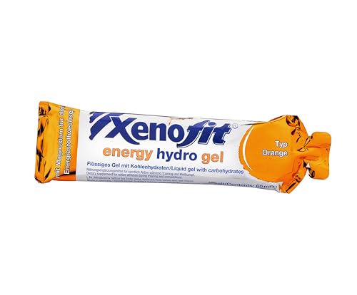 Xenofit Orange, Einzel-Beutel mit 60 ml, Energy Hydro Gel von Xenofit