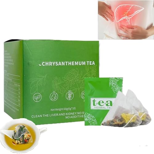 Goji Berry Chrysanthemum Tea,Chrysanthemum Goji Berry Tea,Chrysanthemum Wolfberry Tea,Herbal Dandelion Wolfberry Tea,Liver Tea Formula Chrysanthemum,Cleansing and Nourishes Liver (1) von XiChiu