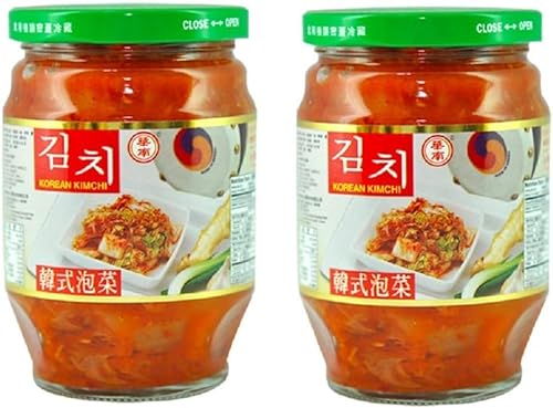 HWA NAN Koreanische Kimchi im Glas, 369 g, 2 Stück von Xihaha