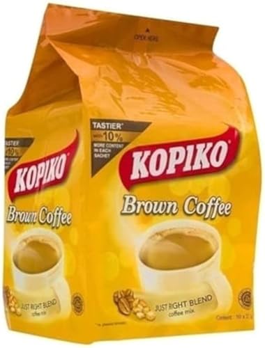 Kopiko Brown Coffee Mix Malaysia Instant Coffee 275g (10 Sachets) Halal von Xihaha