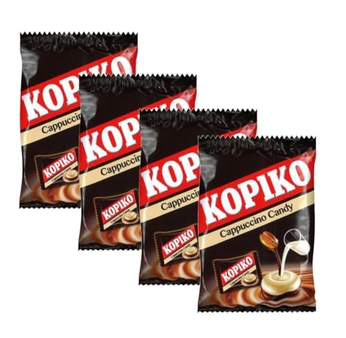 Kopiko Coffee Hard Candy Cappuccino 100 g x 4 Bündel (4 Stück) von Xihaha