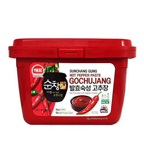 SAJO HAEPYO Koreanische Pepper Chilipaste HALAL Gochujang 500g von Xihaha