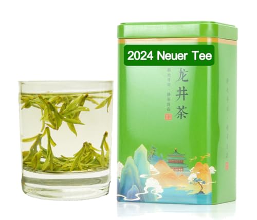 West See Drachen Brunnen Tee,Frisch Neu Xihu Longjing Grüner Tee Blätter,Pick Vor Qingming,Landwirt Direktverkauf,125g,明前龙井 von Xihu