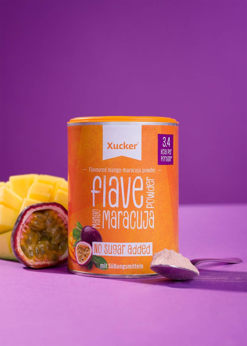 Flave Powder Mango-Maracuja (Geschmackspulver) von Xucker