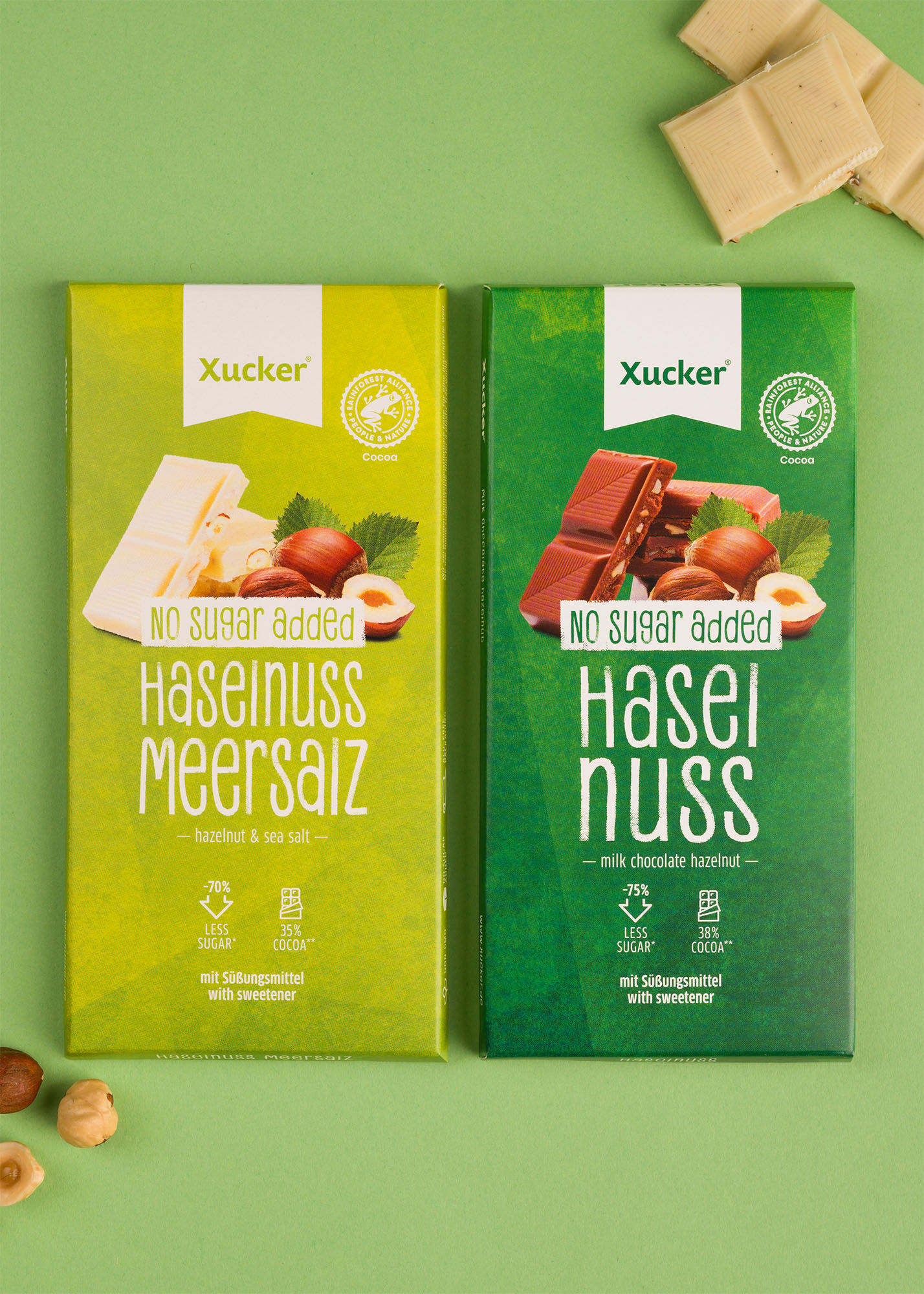 Haselnuss Schokoladen 2er-Set von Xucker