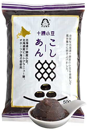 Rote Bohnenpaste aus Hokkaido, Traditioneller japanischer Geschmack, Pürierte, Zusatzstofffreie, 500g【YAMASAN】 von YAMASAN KYOTO UJI