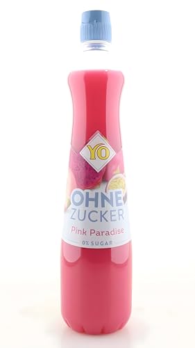 YO Ohne Zucker Pink Paradise Sirup 0,7l von YO