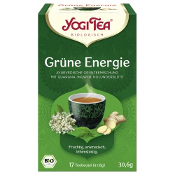 Grüne-Energie-Tee im Beutel von YOGI TEA