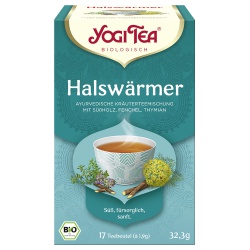 Halswärmer-Tee im Beutel von YOGI TEA