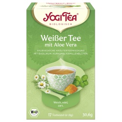 Weißtee mit Aloe Vera im Beutel von YOGI TEA