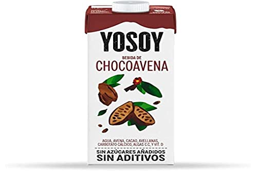 YOSOY Haferdrink Schokobraun und Haselnüsse 1 Liter, Standard, Único von YOSOY