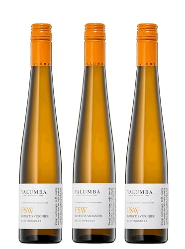 3x 0,375l - 2022er - Yalumba - FSW8B - Botrytis Viognier - Wrattonbully W.O. - Australien - Weißwein süß von Yalumba