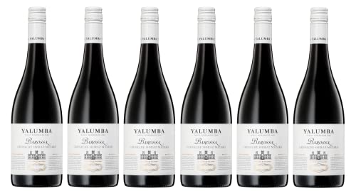 6x 0,75l - 2017er - Yalumba - Samuel's Collection - Grenache-Shiraz-Mataro - Barossa W.O. - Australien - Rotwein trocken von Yalumba