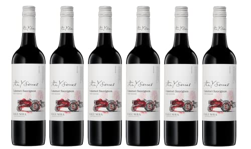 6x 0,75l - 2019er - Yalumba - Y-Series - Cabernet Sauvignon - South Australia W.O. - Australien - Rotwein trocken von Yalumba