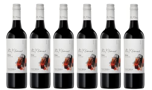 6x 0,75l - 2019er - Yalumba - Y-Series - Shiraz - South Australia W.O. - Australien - Rotwein trocken von Yalumba