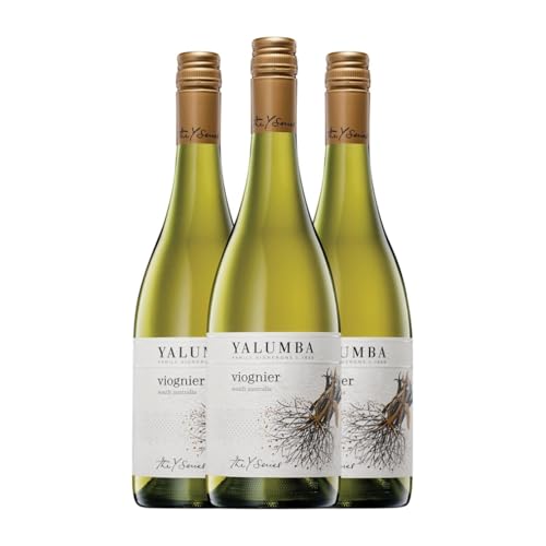 Yalumba Y Viognier Southern Australia 75 cl Weißwein (Karton mit 3 Flaschen von 75 cl) von Yalumba