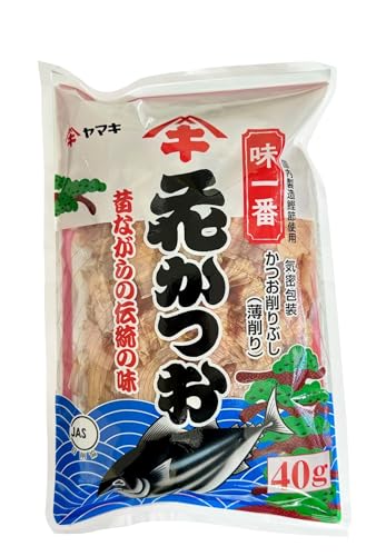 Yamako Katsuobushi Katsuo Bonito Späne für Japanische Brühe Dashi, 40g, Hergestellt in Japan. von Yamako