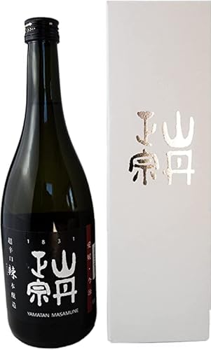 Yamatan Masamune Super Dry Ratsu, Hon-Jozo, japanischer Premium-Sake, traditioneller Reiswein aus Japan, (1 x 0.72l) von Yamatan Masamune