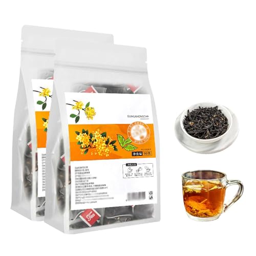 Osmanthus Fragrans Black Tea, Osmanthus Tea, Black Tea for Osmanthus, Warm Your Stomach, 90g/Box (2) von Yanobia