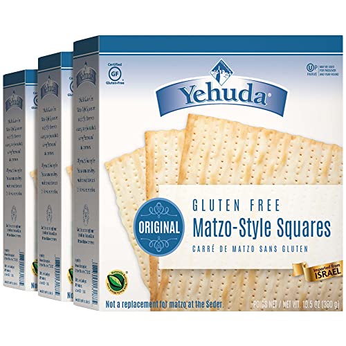 Yehuda Matzo Squares Gluten-Free 10.5 Ounce Pack of 3 von Yehuda