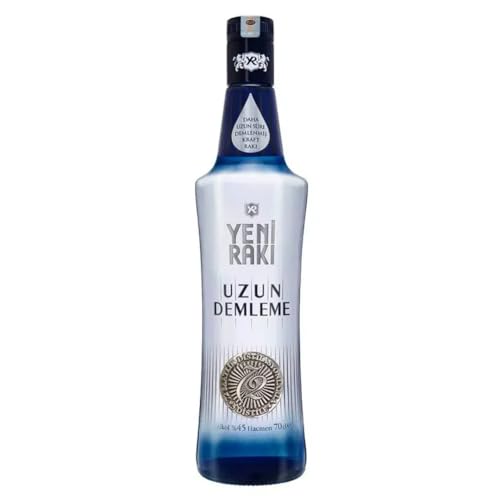 YENI RAKI UZUN DEMLEME – LONG DISTILLED: TÜRKEIS ERSTER CRAFT RAKI – 1x0,7l Raki mit 45% vol. - Hergestellt in der Türkei von Yeni Raki