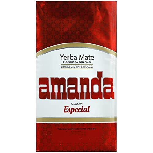 Amanda Yerba Mate Tee Seleccion Especial 0.5kg 🌿 | Mate Tee aus Argentinien 🇦🇷 | Detox und Energie Getränk 🧉 von Yerbee