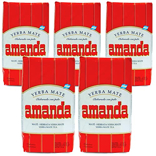 Amanda Yerba Mate Tee Tradicional 2.5kg | Mate Tee aus Argentinien | Detox und Energie Getränk von Yerbee