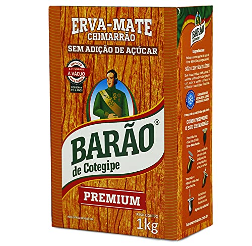 Premium Barao Yerba Mate Vakuum 1kg Mate Tee aus Brasilien | Erva-Mate Barão Premium 1kg Brasil von Yerbee