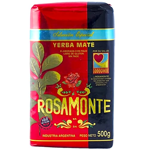 Rosamonte Yerba Mate Tee Seleccion Especial 500g - die Reifezeit beträgt 12 bis 24 Monate | Detox und Energie Getränk von Yerbee