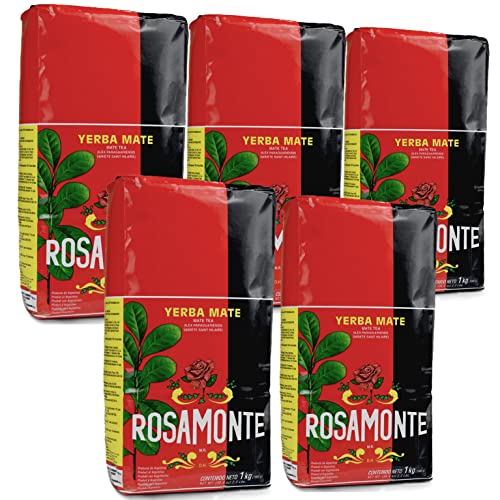 Rosamonte Yerba Mate Tee Tradicional 5 kg | Mate Tee aus Argentinien | Detox und Energie Getränk von Yerbee