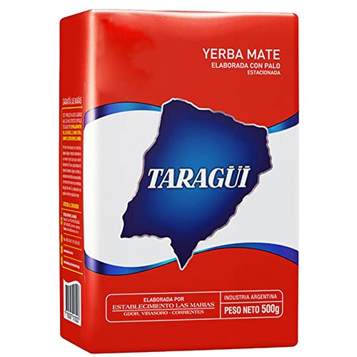 Taragui Yerba Mate Tee Elaborada Con Palo 500g | Mate Tee aus Argentinien - die Reifezeit beträgt 12 Monate | Detox und Energie Getränk von Yerbee