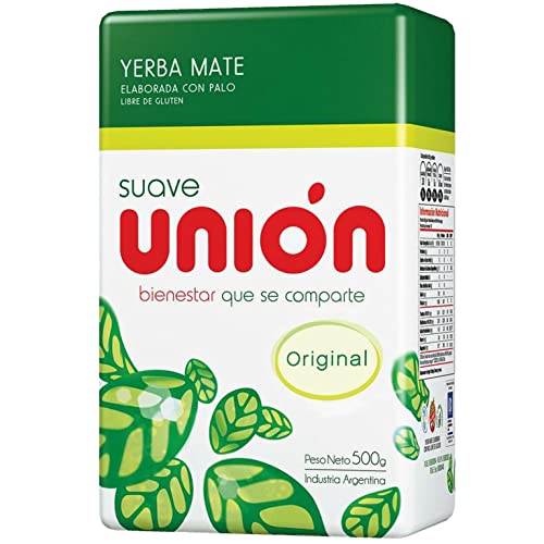 Union Suave Yerba Mate Tradicional Original 500g | Mate Tee aus Argentinien - die Reifezeit beträgt 12 Monate | Detox und Energie Getränk von Yerbee