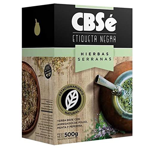 Yerba Mate Tee CBSé Etiqueta Negra 0.5 kg aus Argentinien | Detox und Energie Getränk von Yerbee