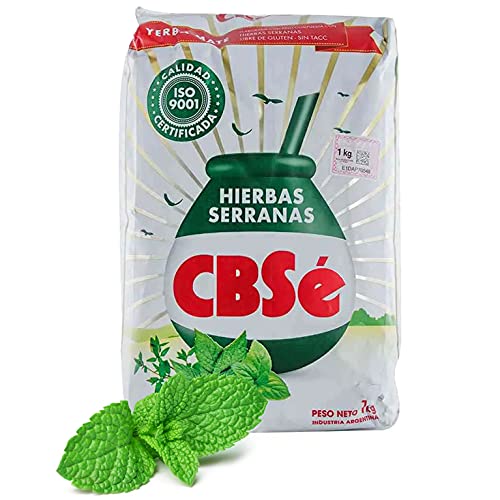 Yerba Mate Tee CBSé Hierbas Serranas 0.5 kg aus Argentinien | Detox und Energie Getränk von Yerbee