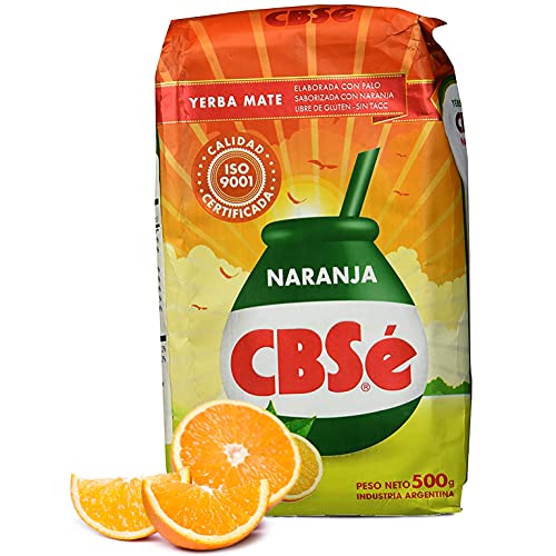 Yerba Mate Tee CBSé Naranja 0.5 kg aus Argentinien | Detox und Energie Getränk von Yerbee