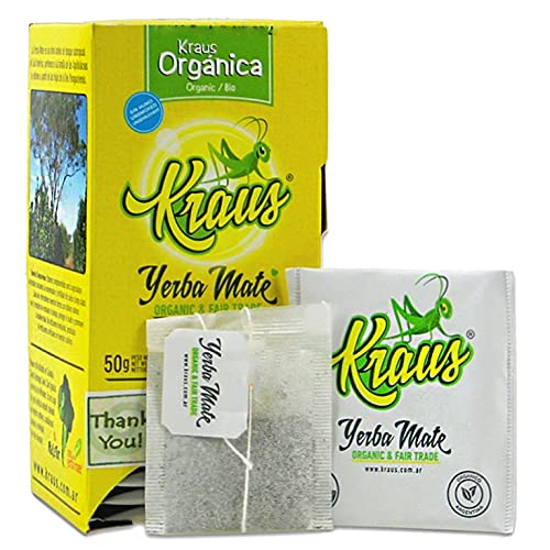 Yerba Mate Tee Kraus Organica 0.05 kg Mate Tee aus Argentinien | Detox und Energie Getränk von Yerbee