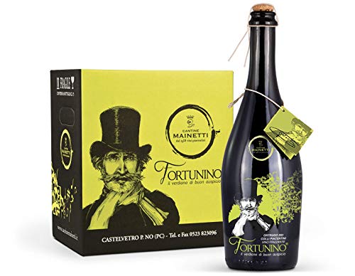 Cantine Mainetti - Fortunino White D.O.C. Sparkling (Grapes of Ortrugo) - 6 bottles von YesEatIs