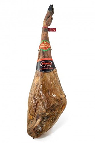 Embutidos Morato - JAMON IBERICO de BELLOTA mit Herkunftsbezeichnung ''DEHESA de EXTREMADURA'' - Seasoned 36 Monate - 7/8 kg von YesEatIs