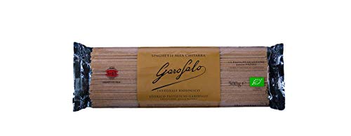Garofalo - 5-43 VOLLKORN SPAGHETTI CHITARRA - Vollkorn Pasta - Biologisch - Packung von 20 x 500g von GAROFALO