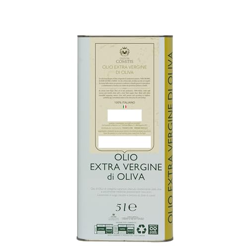 Oleum Comitis - Natives Olivenöl Extra 100% Italienisch Kaltgepresst - 5 Liter Bag in Box von YesEatIs