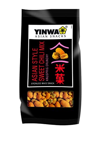 Yinwy Chilli Mix - Feine Chili-Schärfe - Erbsen - Erdnüsse - Mais - 8 x 100g von Yinwa