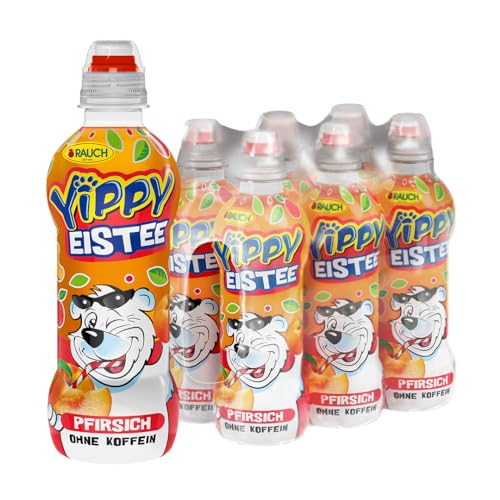 Yippy Eistee Pfirsich PET, (6 x 330 ml) von Yippy