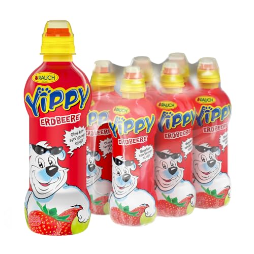 Rauch Yippy Erdbeere 6er Pack, Einweg (6x330ml) von Yippy