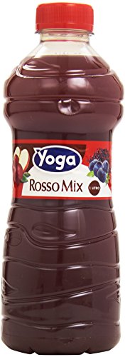 6x Yoga Fruchtsaft fruit juice Pet flasche Rosso mix Roter Früchte Mix saft 1Lt von Yoga