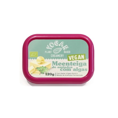 Yogan Creamery | Block Mandelbasis | Block mit Algen | Aufstrich | 120g von Yogan