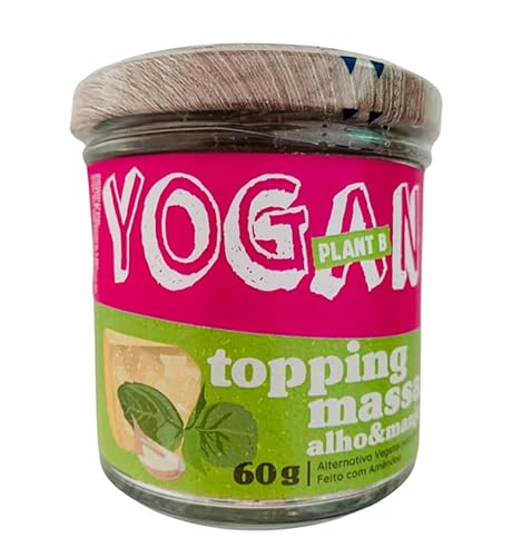 Yogan Creamery | Topping Pasta mit Knoblauch und Kräuter | Pizza und Pasta | Streuen | 60g von Yogan