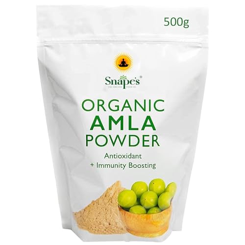 Bio Amla Pulver 500 g – Indische Stachelbeere – Premium Qualität von Yogi Organics