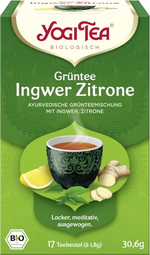 Yogi Tea® Grüntee Ingwer Zitrone Bio von Yogi Tea